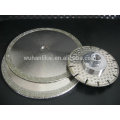 Roda de moedura da lâmina de pedra seca 4.5inch / 7inch / 9inch galvanizada disco do corte do diamante para o mármore